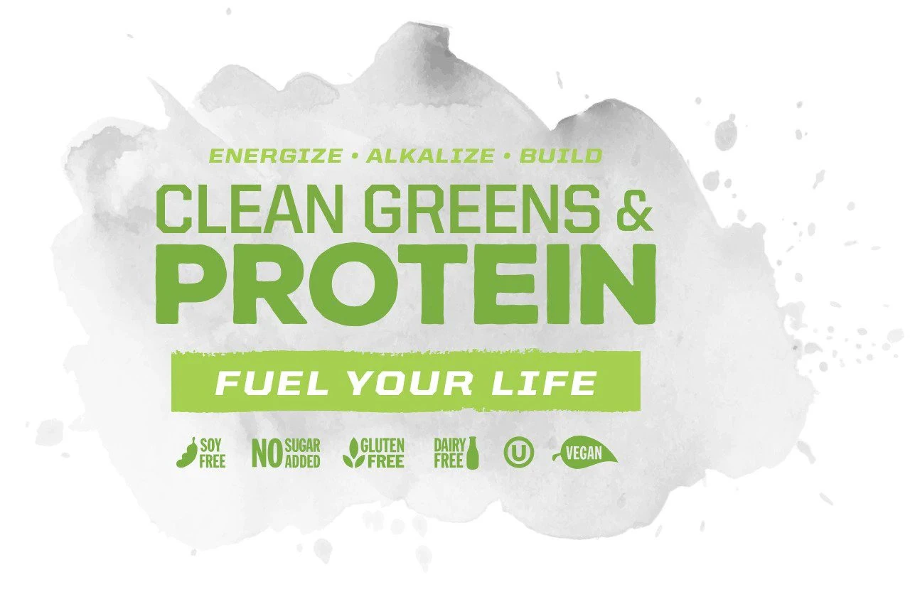Cung cấp rau xanh & protein thực vật Sunwarrior Clean Greens & Protein 9