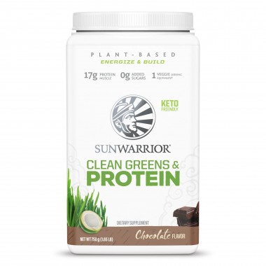 Cung cấp rau xanh & protein thực vật Sunwarrior Clean Greens & Protein 35