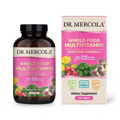 Vitamin cho phụ nữ từ thực phầm toàn phần Dr Mercola Whole-Food Multivitamin for Women 9