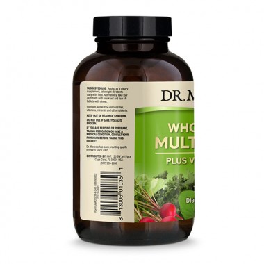 Vitamin từ thực phẩm toàn phần Dr. Mercola Whole-Food Multivitamin Plus Vital Minerals 25