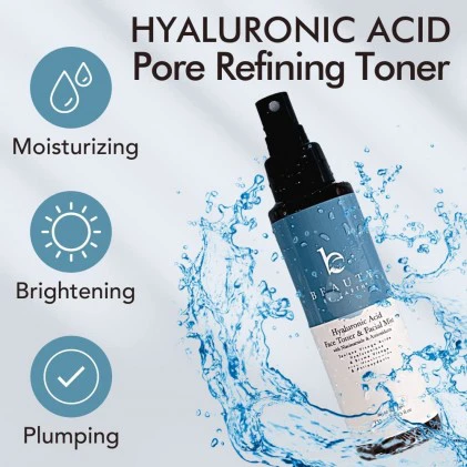 Beauty By Earth Hyaluronic Acid Face Toner and Facial Mist 4