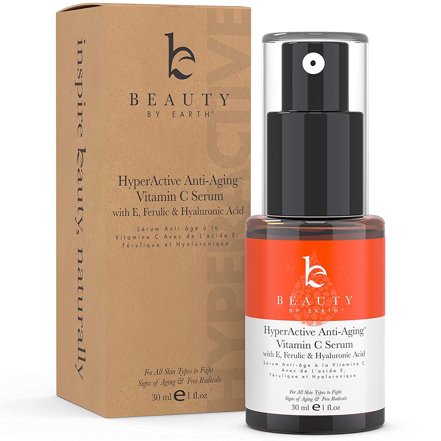 Beauty By Earth Hyperactive Anti-Aging® Vitamin C Serum 1