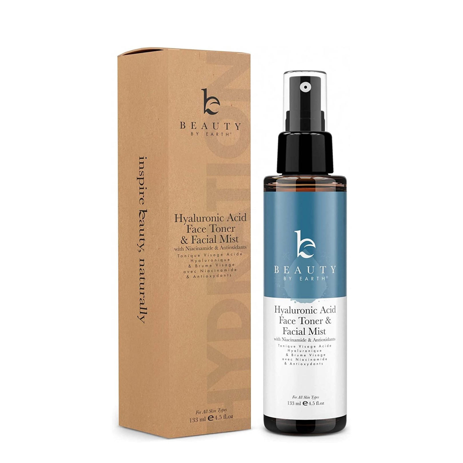 Beauty By Earth Hyaluronic Acid Face Toner and Facial Mist 1