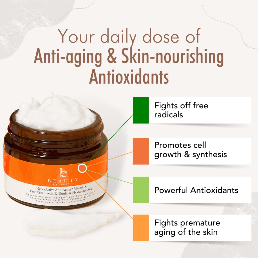 Kem dưỡng Beauty By Earth Hyperactive Anti-Aging® Vitamin C Cream 8