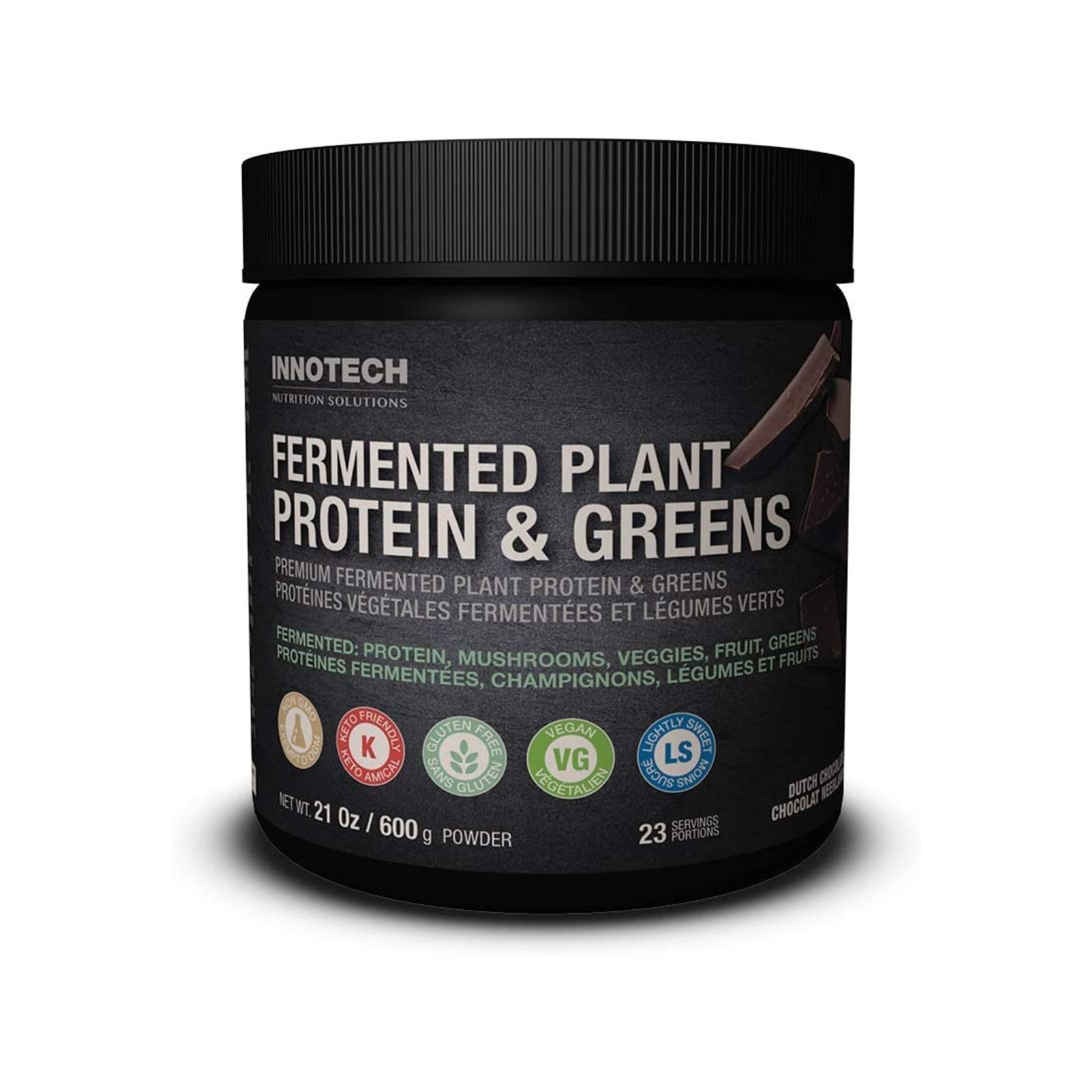 Fermented Plant Protein & Greens Innotech Nutrient Solutions Chocolate 1