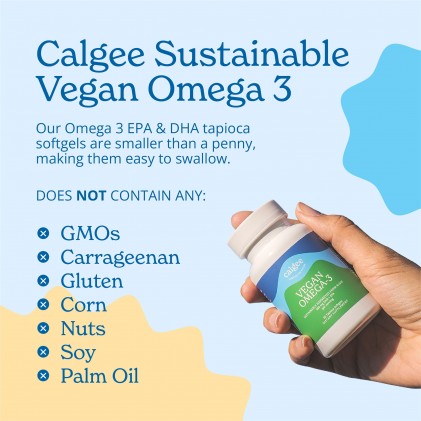 Viên uống Omega 3 thuần chay từ tảo Calgee 5
