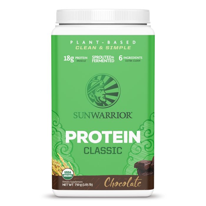 Bột protein thực vật hữu cơ Sunwarrior Classic Protein 27