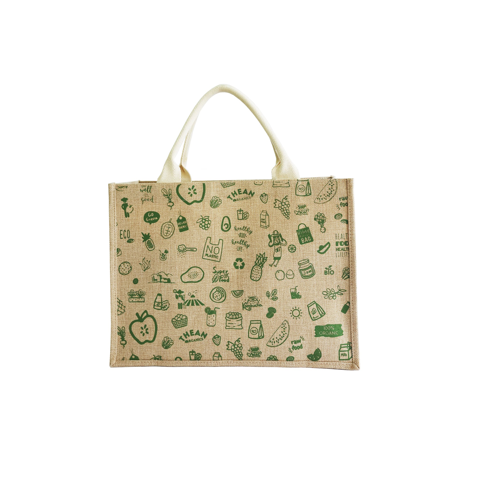 Túi sợi đay The An Organics Eco Jute Tote Bag 5