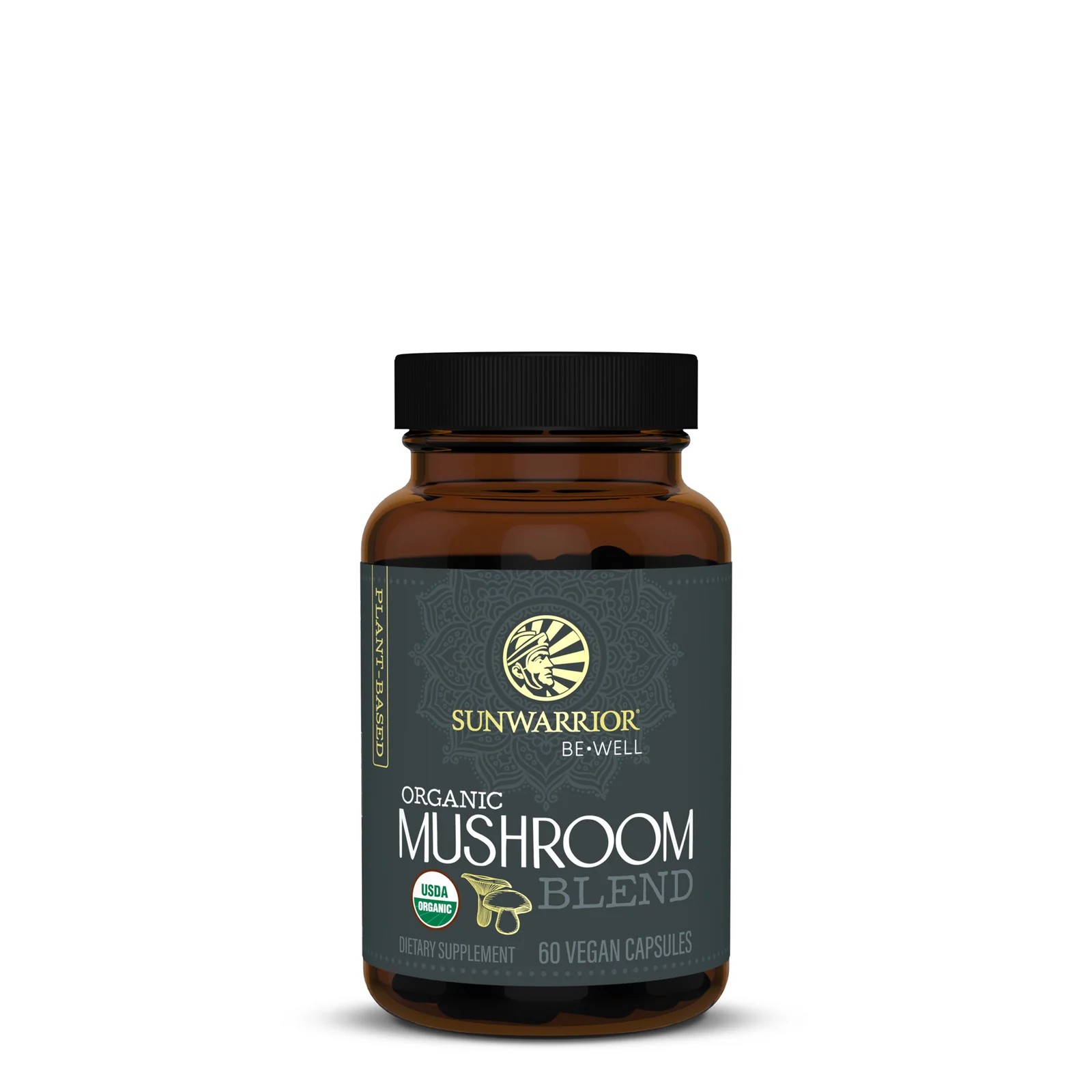 Hỗn hợp nấm hữu cơ Sunwarrior Be•Well Organic Mushroom Blend 1