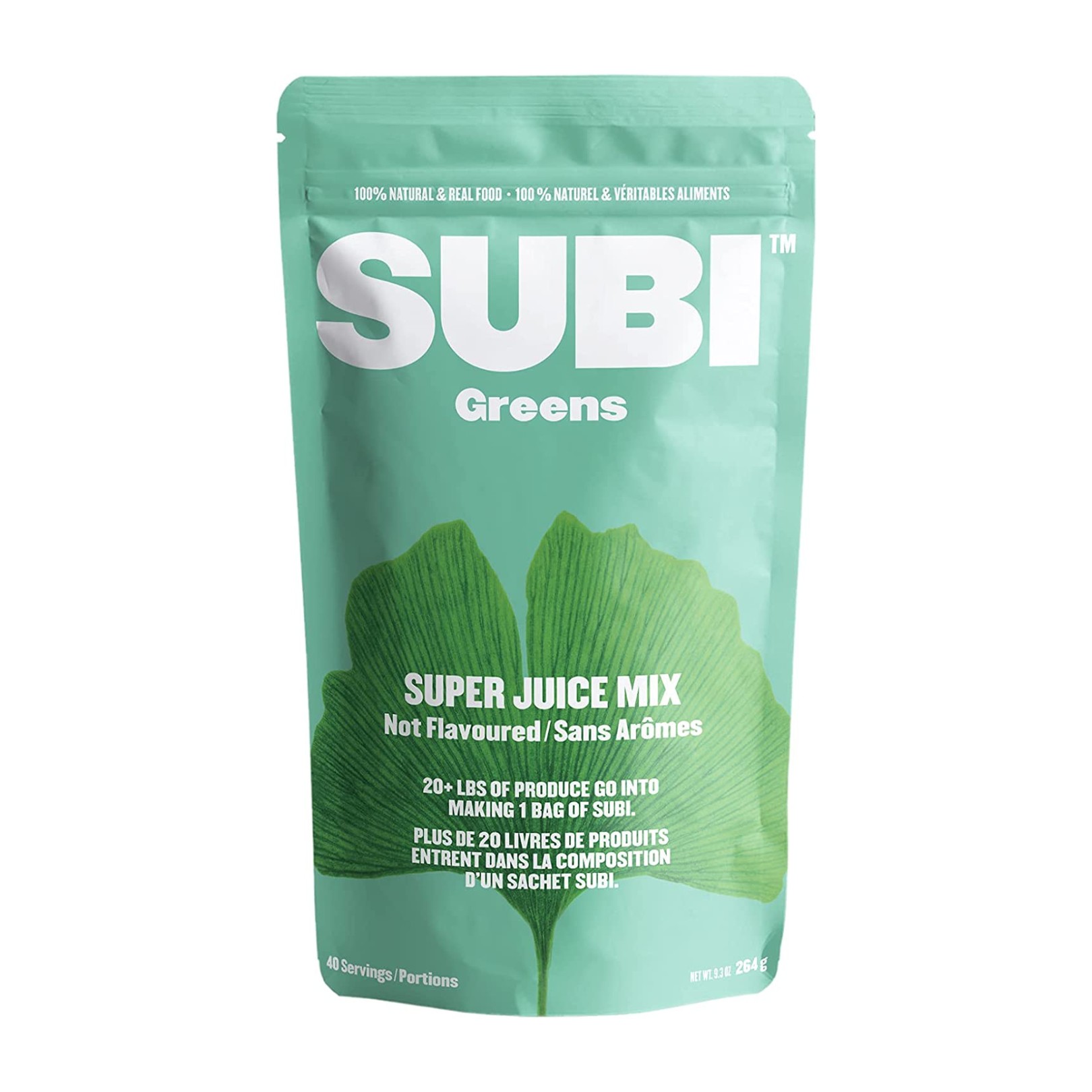 Subi Greens Superfood Powder Unflavored