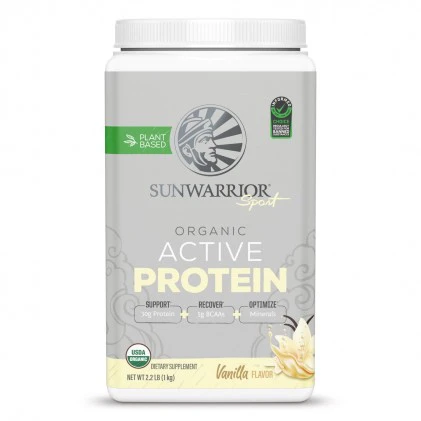 Protein thực vật hữu cơ Sunwarrior Active Protein 1