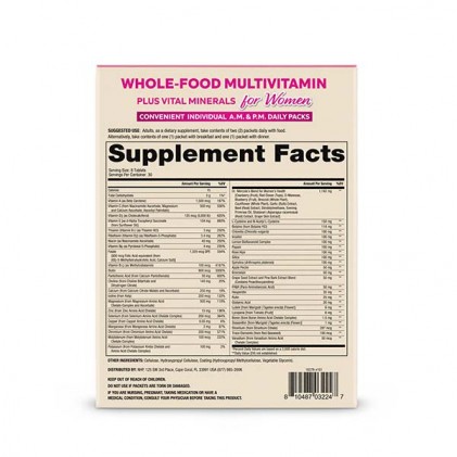 Vitamin cho phụ nữ từ thực phầm toàn phần Dr Mercola Whole-Food Multivitamin for Women 3