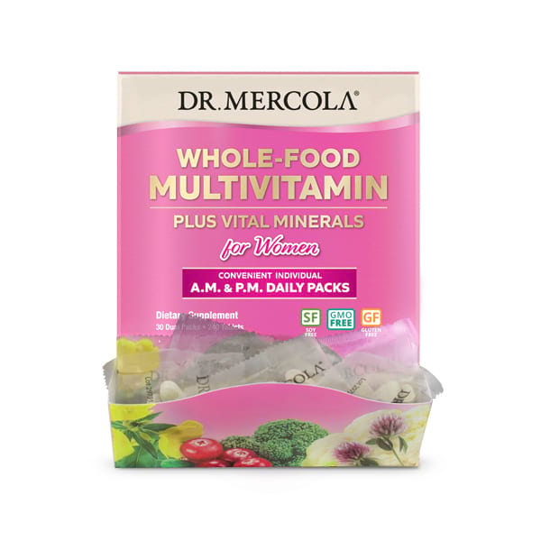 Vitamin cho phụ nữ từ thực phầm toàn phần Dr Mercola Whole-Food Multivitamin for Women 9