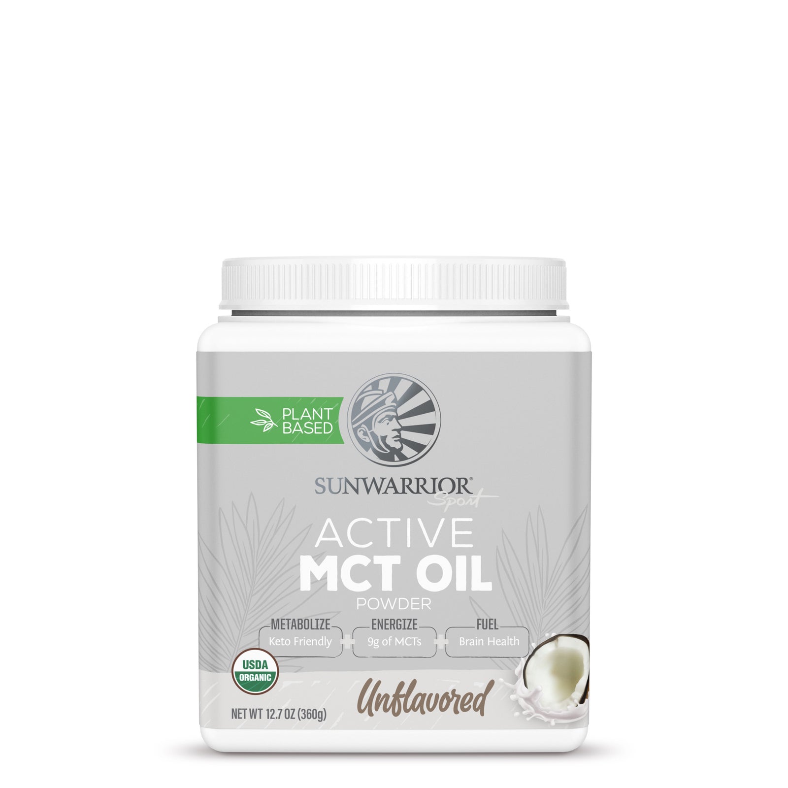 Bột MCT hữu cơ Sunwarrior Organic Active MCT Oil Powder 360g 13