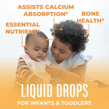 Vitamin D3 cho bé Mary Ruth's Infant & Toddler Vitamin D3 Organic Liquid Drops 4