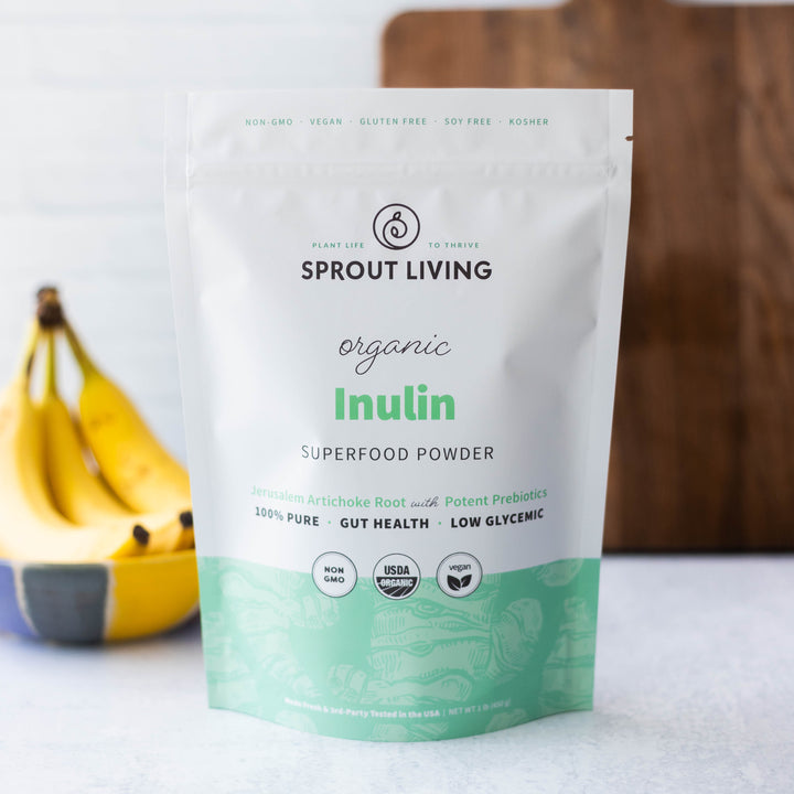 Bột chất xơ hữu cơ Sprout Living Organic Inulin (Jerusalem Artichoke) Powder 3