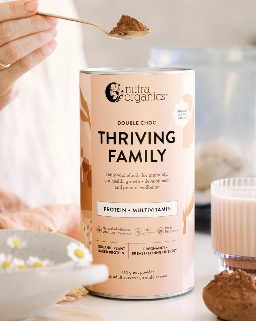 Protein thực vật Nutra Organics Thriving Family 8