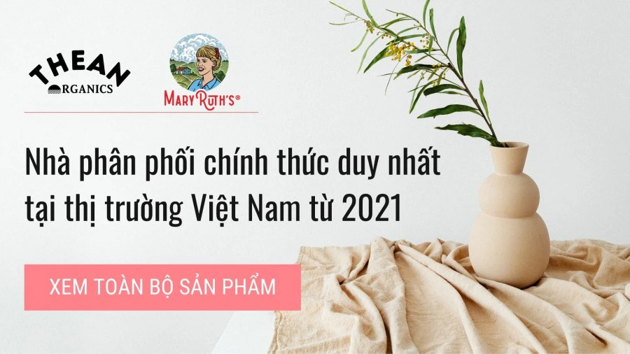 The An Organics được cấp phép là nhà phân phối chính thức duy nhất tại thị trường Việt Nam của Mary Ruth's từ 2021.