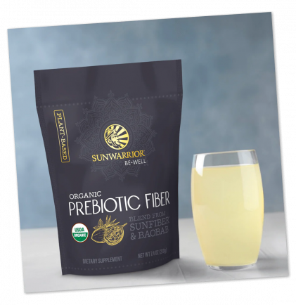 Bột chất xơ hữu cơ Sunwarrior Be•Well Organic Prebiotic Fiber Powder 3