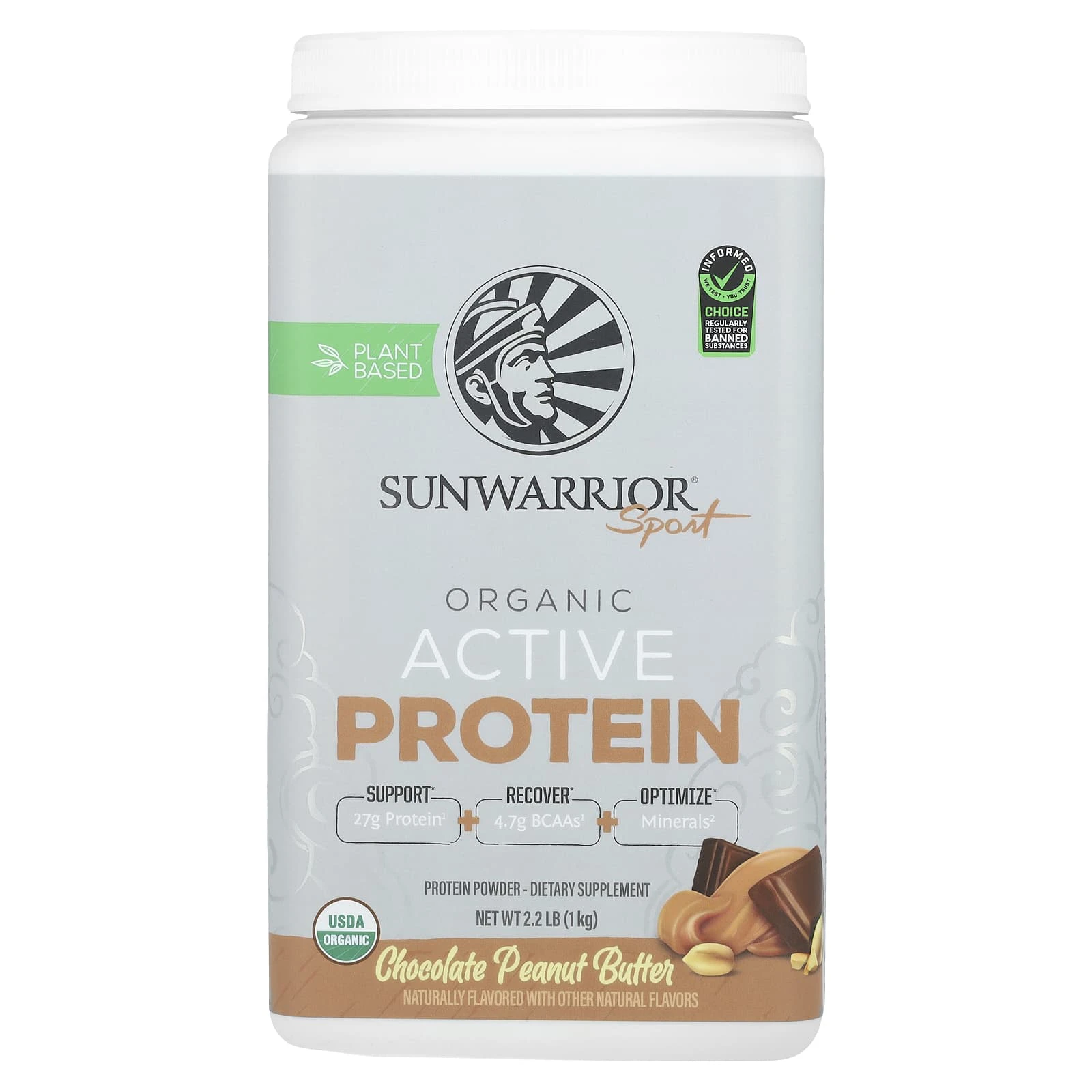 Protein thực vật hữu cơ Sunwarrior Active Protein 9