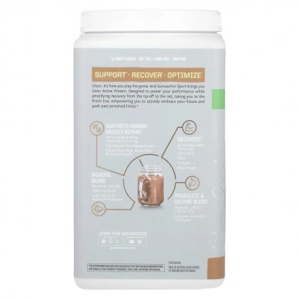 Protein thực vật hữu cơ Sunwarrior Active Protein - Hình ảnh 20