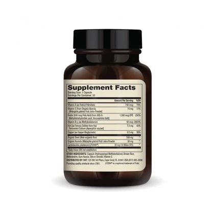 Viên Bổ Máu và Sắt Blood Boost with Iron Dr Mercola - Hình ảnh 2