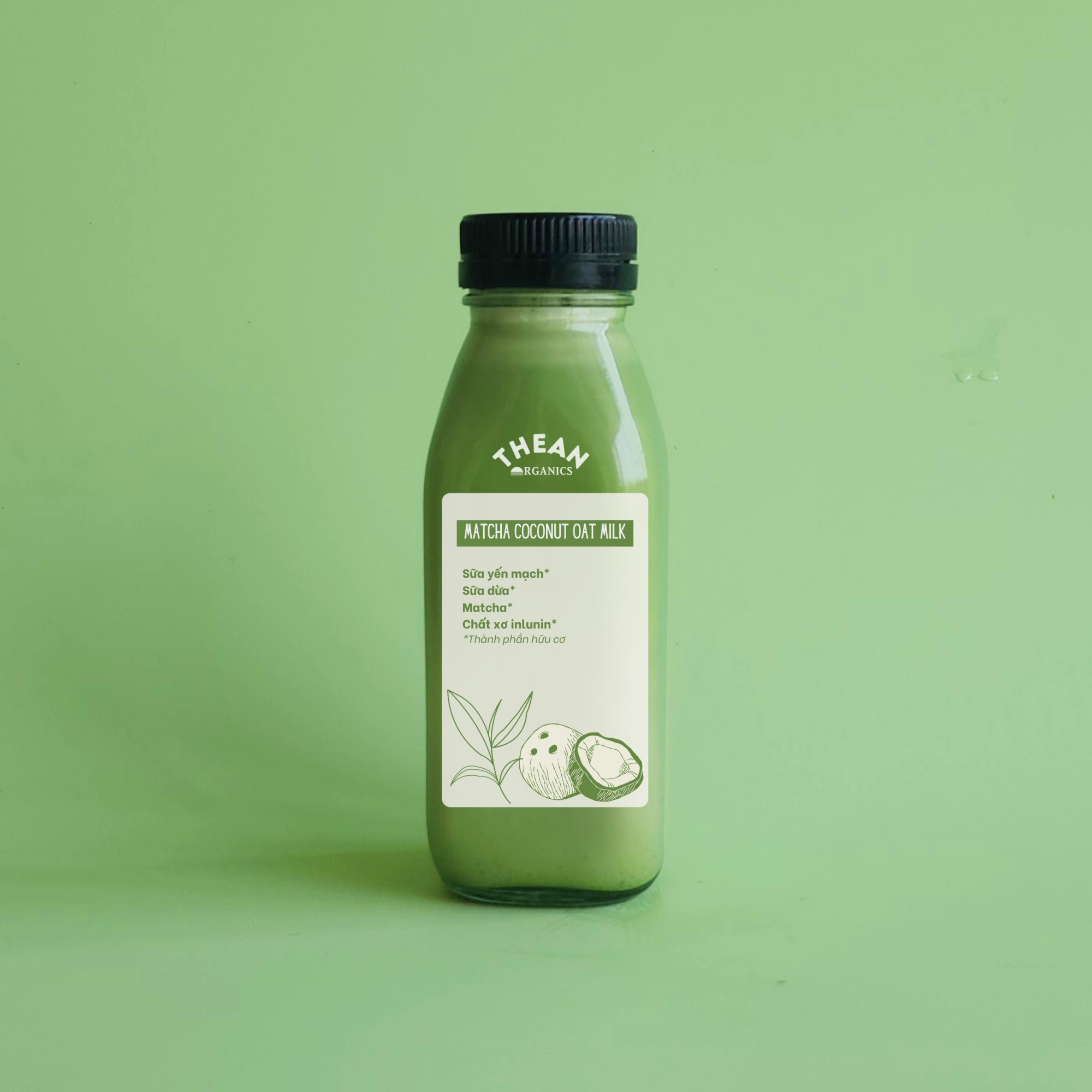 Matcha Coconut Oat Milk