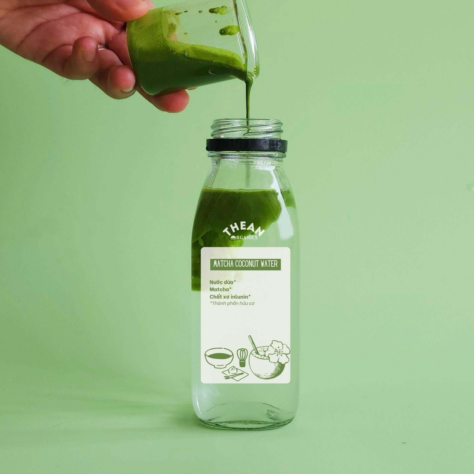 Matcha Coconut Water