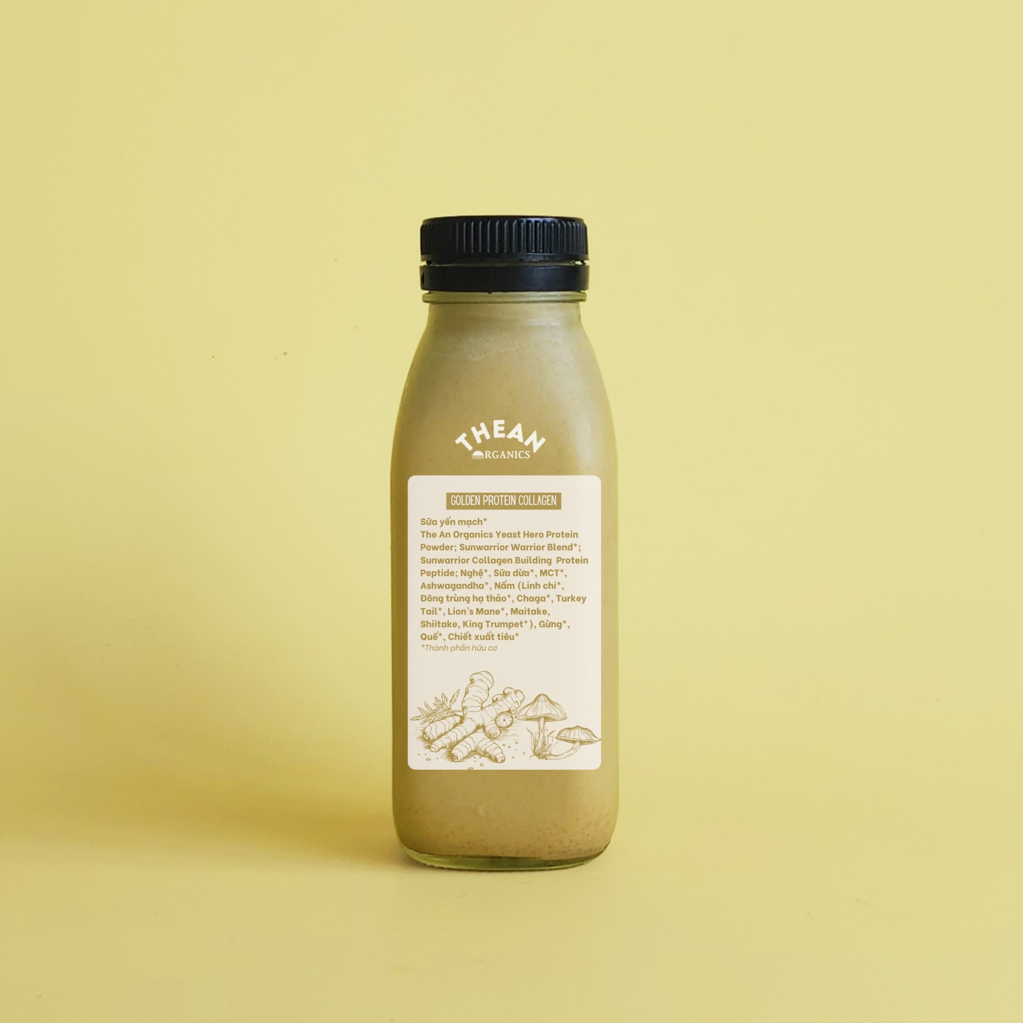 The An Organics Smoothie Golden Protein Collagen