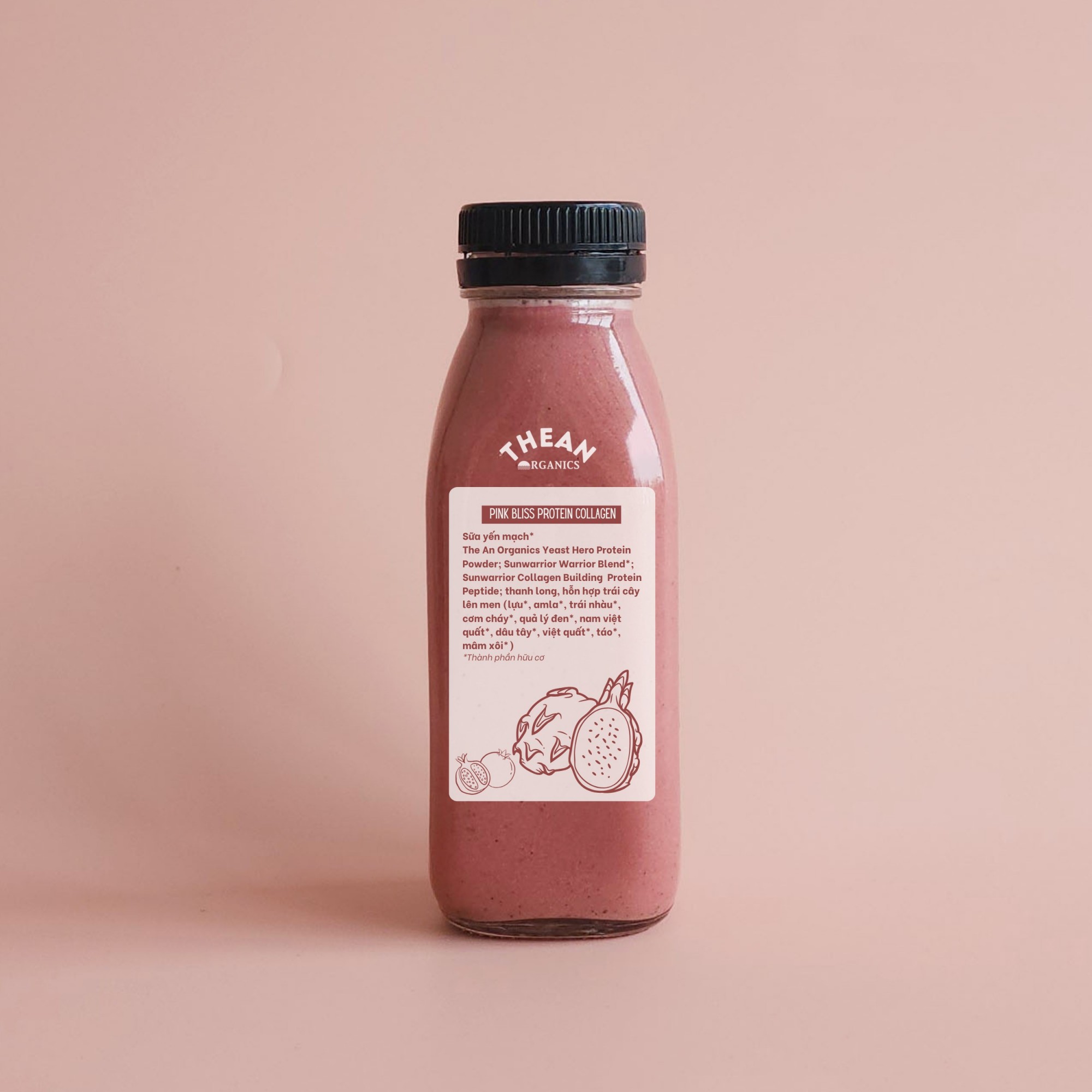 The An Smoothie PINK BLISS PROTEIN COLLAGEN