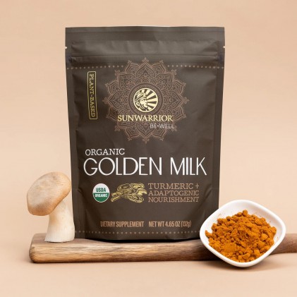 Bột sữa nghệ hữu cơ Sunwarrior Organic Golden Milk Powder- Be•Well 3