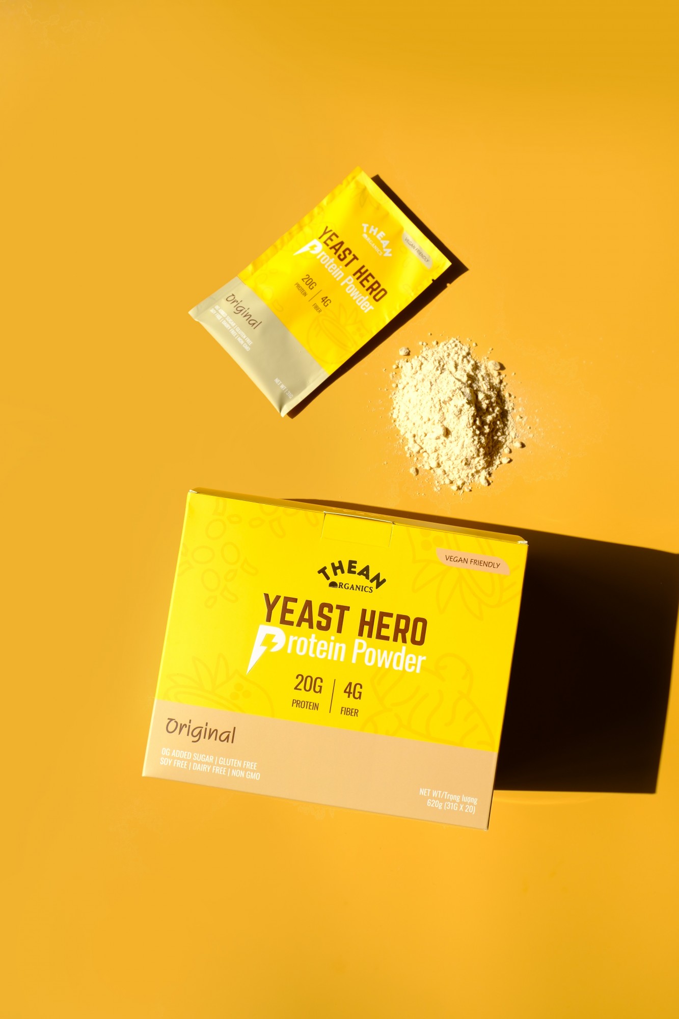 Bột Đạm Yeast Hero Protein Original 12