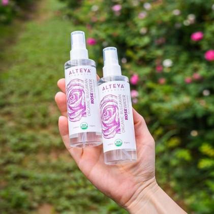 Nước hoa hồng đỏ hữu cơ Alteya Organics Rose Damascena Water - Hình ảnh 4
