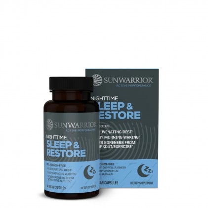 Cải thiện giấc ngủ Sunwarrior Active Sleep and Restore Capsules - Hình ảnh 3