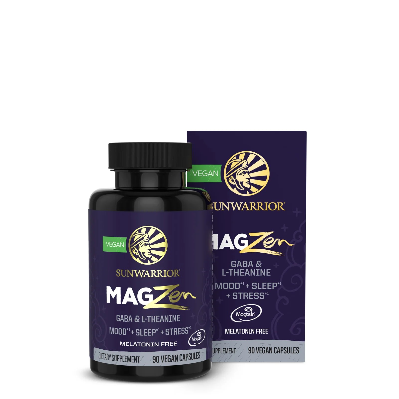 Sunwarrior Magnesium + Zen Capsules 1