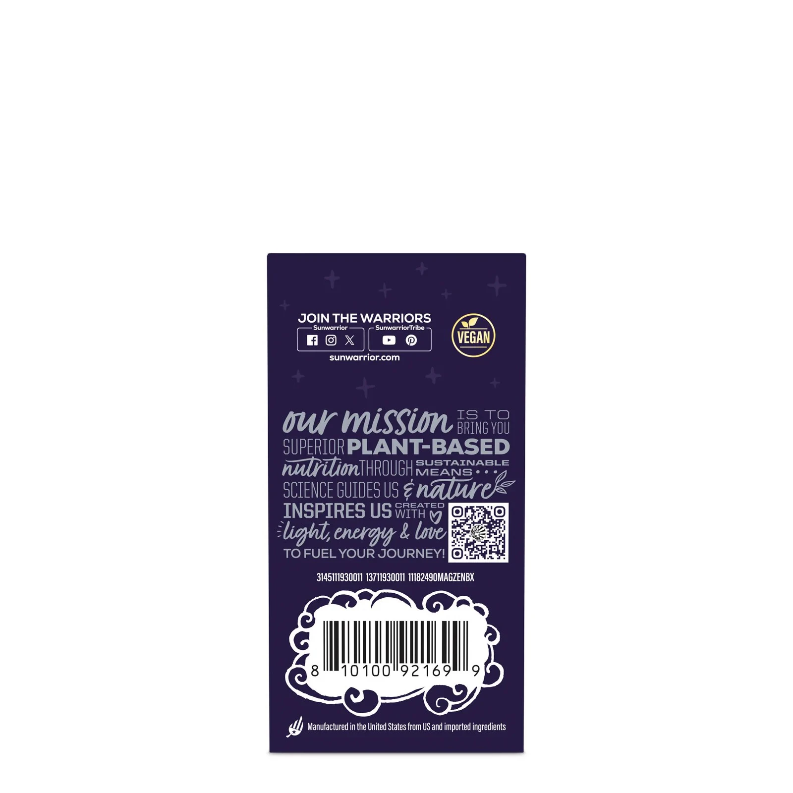 Bổ sung magie Sunwarrior Magnesium + Zen Capsules 6
