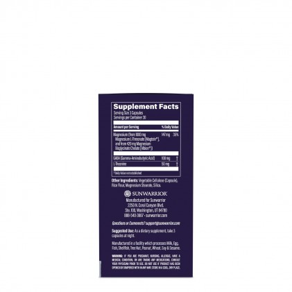 Bổ sung magie Sunwarrior Magnesium + Zen Capsules - Hình ảnh 8