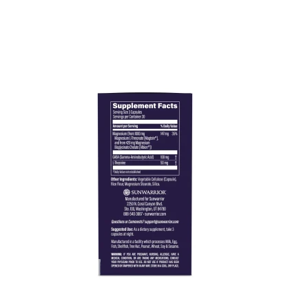 Bổ sung magie Sunwarrior Magnesium + Zen Capsules - Hình ảnh 8