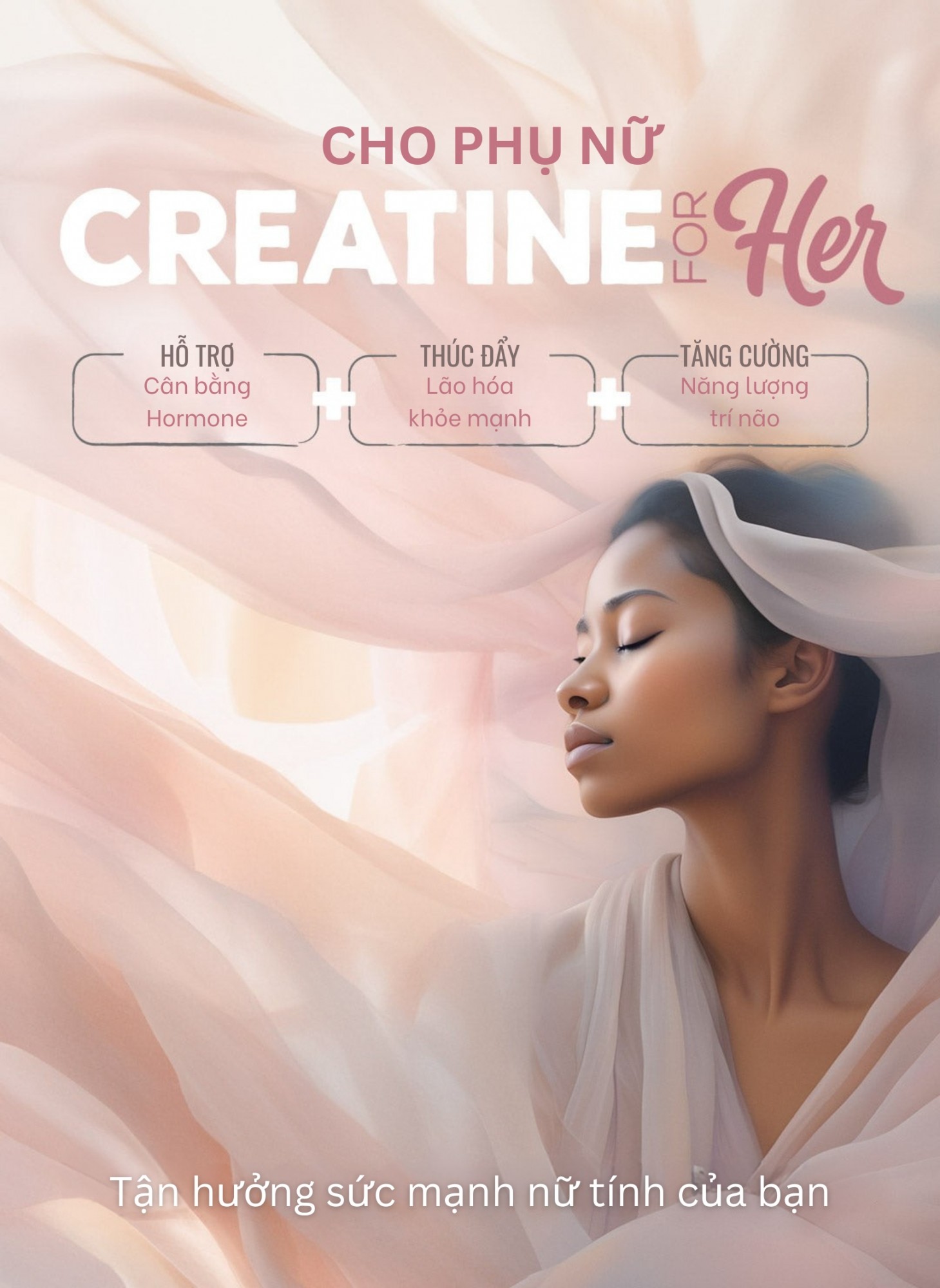 Creatine cho phụ nữ Sunwarrior Active Creatine For HER 16