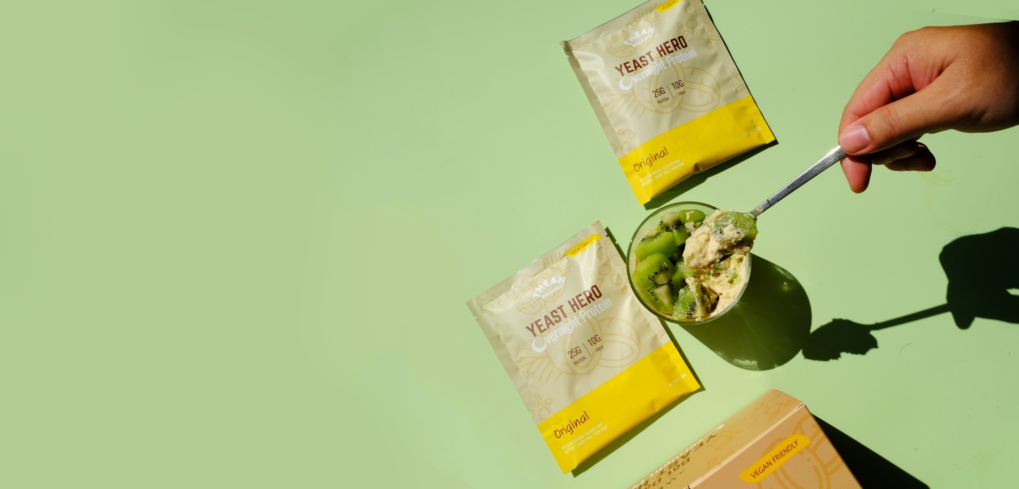 Bột Đạm Yeast Hero Overnight Protein Original 9