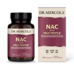 Viên uống bổ sung NAC & kế sữa & mầm bông cải xanh  Dr Mercola NAC with Milk Thistle