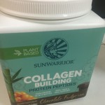 Bột bổ sung collagen building protein peptides Sunwarrior photo review