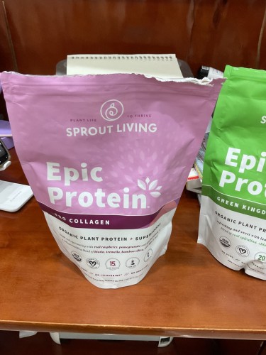 Pro Collagen & siêu thực phẩm Sprout Living Premium Superfood Protein photo review
